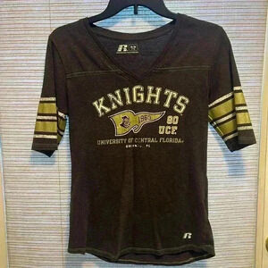 Women’s UCF Russell Athletic Half-Sleeve Shirt – Size M